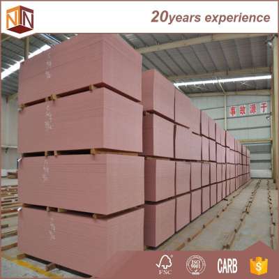 Furniture raw material mdf waterproof or fireproof