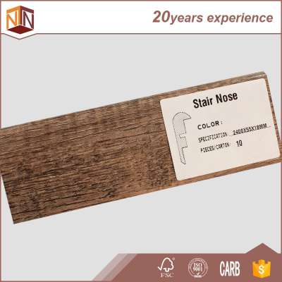 mdf laminate flooring accessory stair nose