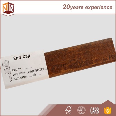 mdf laminate flooring accessory end cap