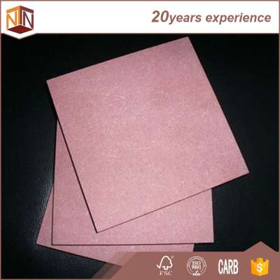 top quality red fireproof mdf board