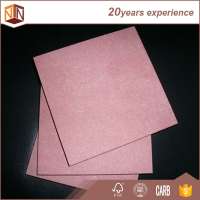 top quality red fireproof mdf board